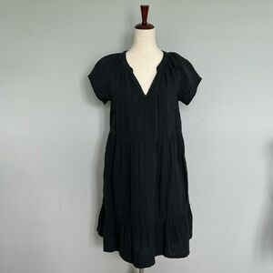 Pact Organic Coastal Double Gauze Throw And Go Dress Size Small